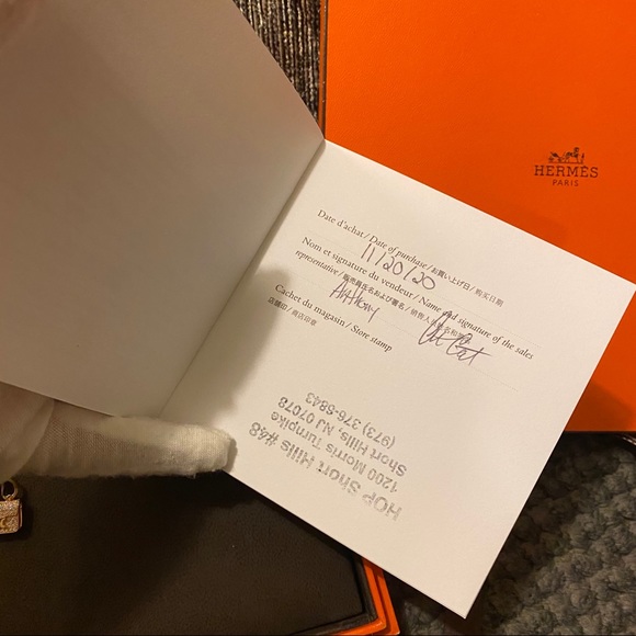 Hermès gold Constance Necklace - Picture 5 of 7